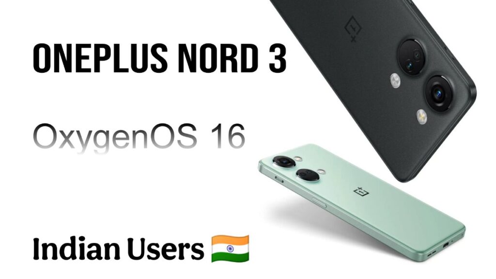 OnePlus Nord 3 OxygenOS 16