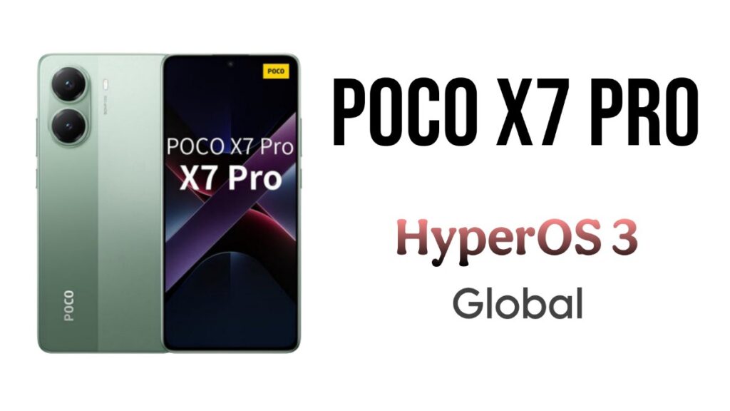 Poco X7 Pro HyperOS 3