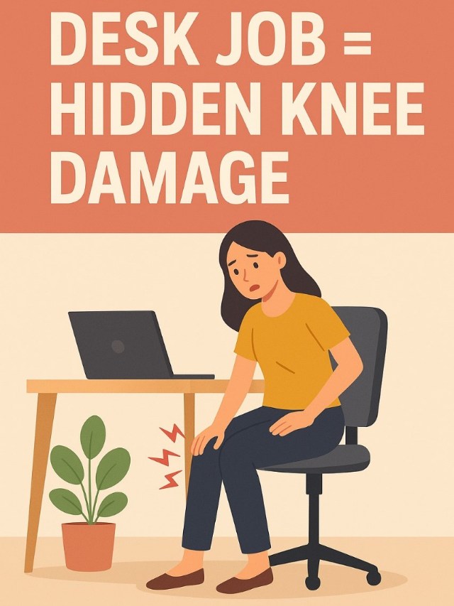 Desk Job & Knee Pain: Silent Danger!