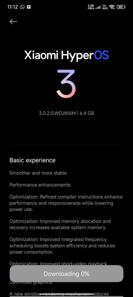 Poco X7 Pro 5G HyperOS 3.0