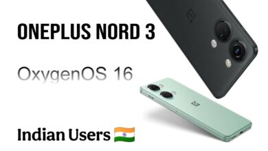 OnePlus Nord 3 OxygenOS 16