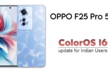 Oppo F25 Pro 5G ColorOS 16 update