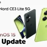 OnePlus Nord CE3 Lite 5G gets 15.0.0.1600 update