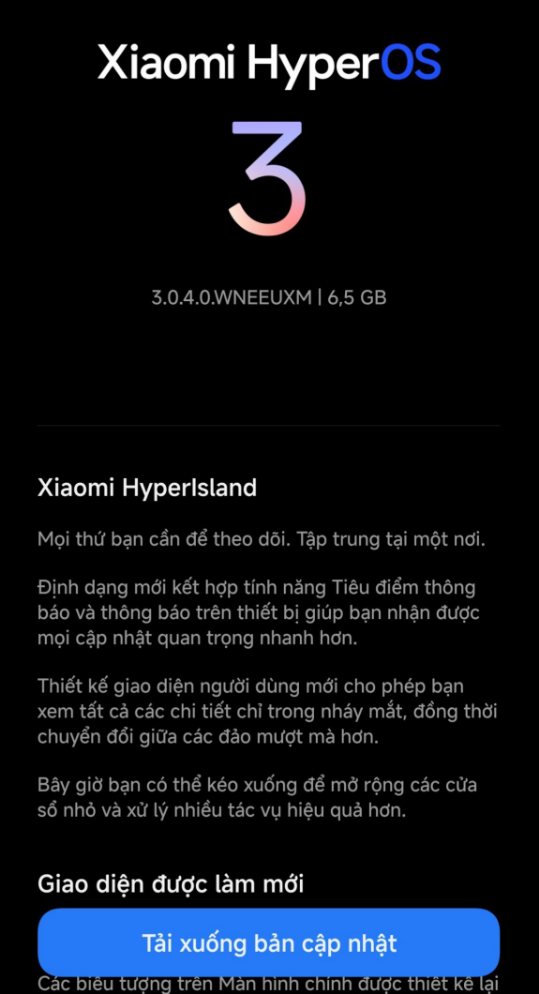Xiaomi 14T HyperOS 3 Update 
