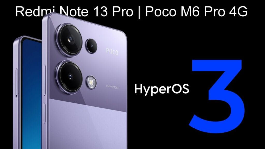 Poco M6 Pro HyperOS 3 Update