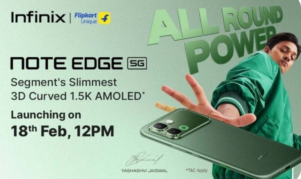 Infinix Note Edge 5G