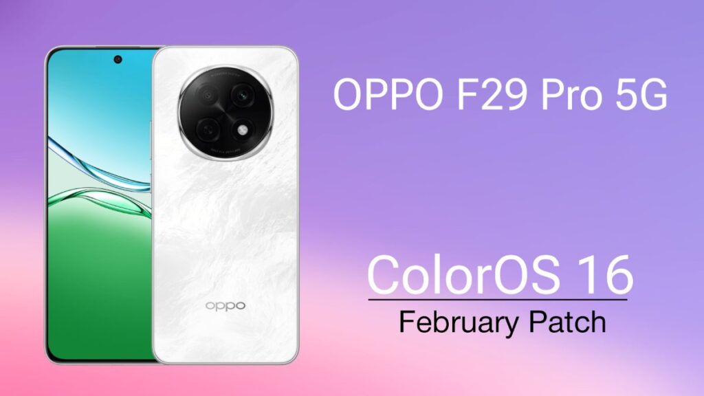 OPPO F29 Pro 5G ColorOS 16