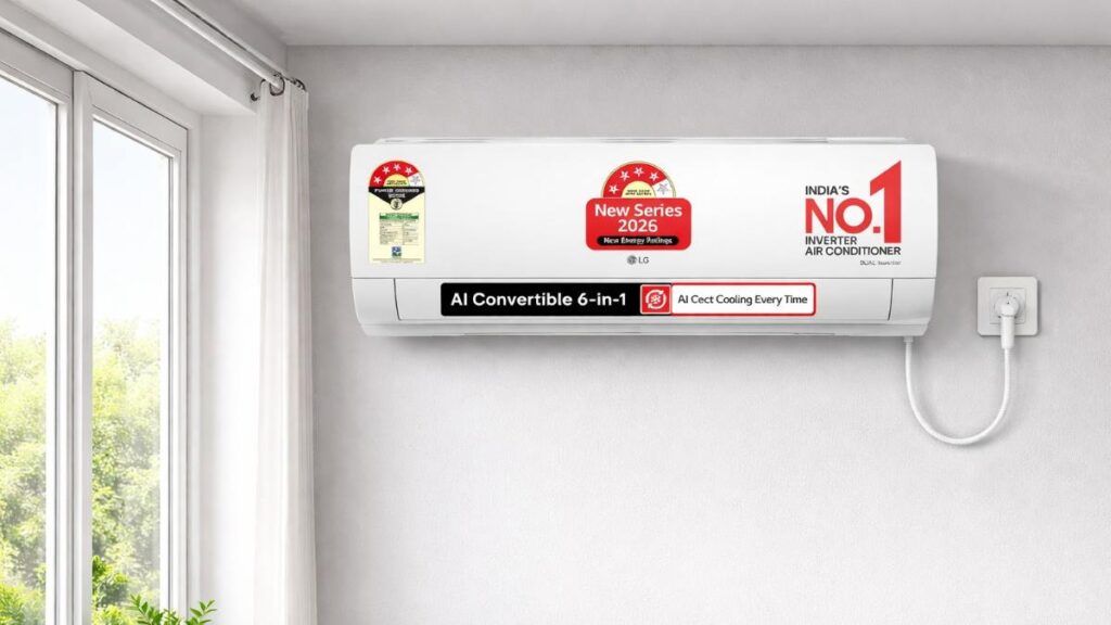 LG 1 Ton AI Dual Inverter AC