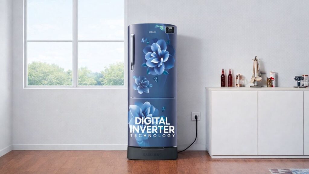 Samsung 183L 4-Star Fridge at just Rs 1,555 monthly No-Cost EMI Deal on Flipkart