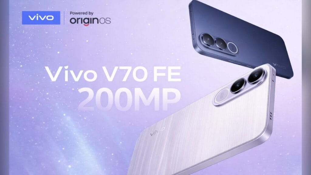 Vivo V70 FE Launching in India on April 2: 7000mAh Battery, 200MP Camera & 90W Charging