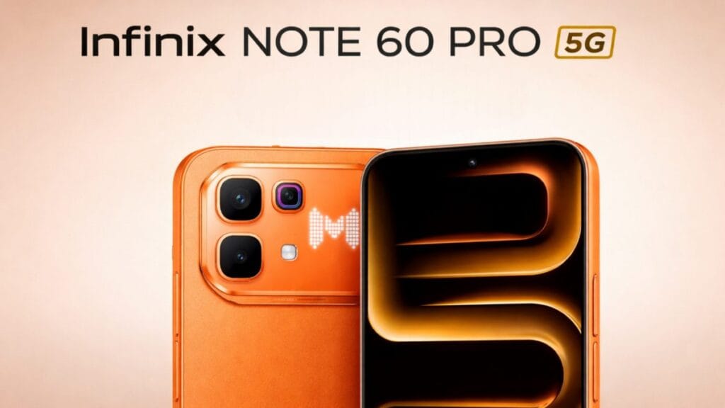 Infinix Note 60 Pro 5G Launch in India Soon – Price, Specs & Bold New Design Leaked