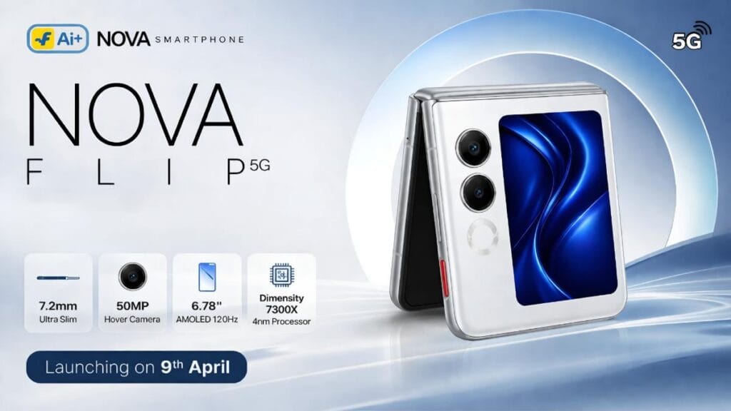 Ai+ Nova Flip 5G Launch