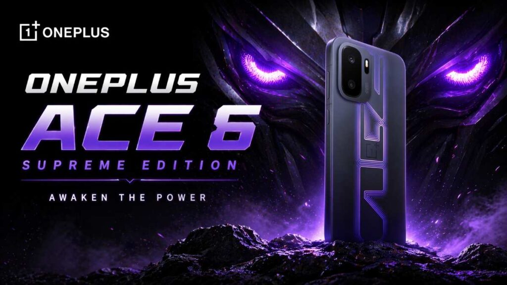 OnePlus Ace 6 Supreme Edition
