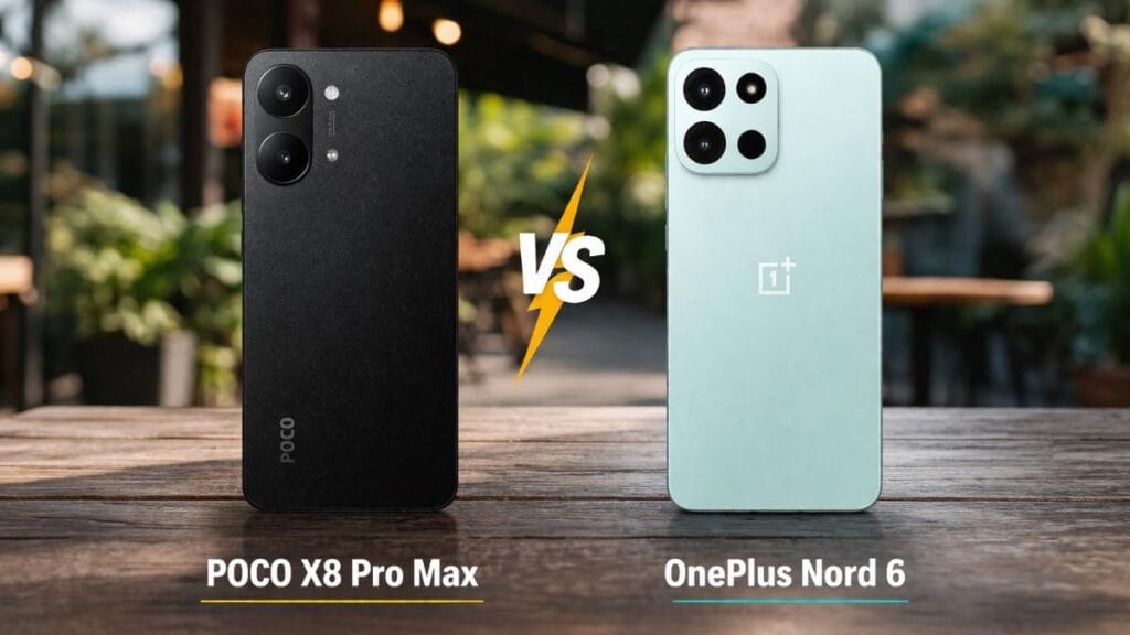 OnePlus Nord 6 vs Poco X8 Pro Max