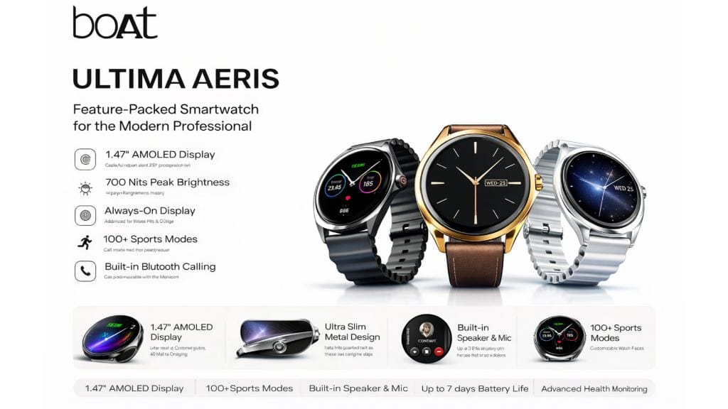 boAt Ultima Aeris specifications