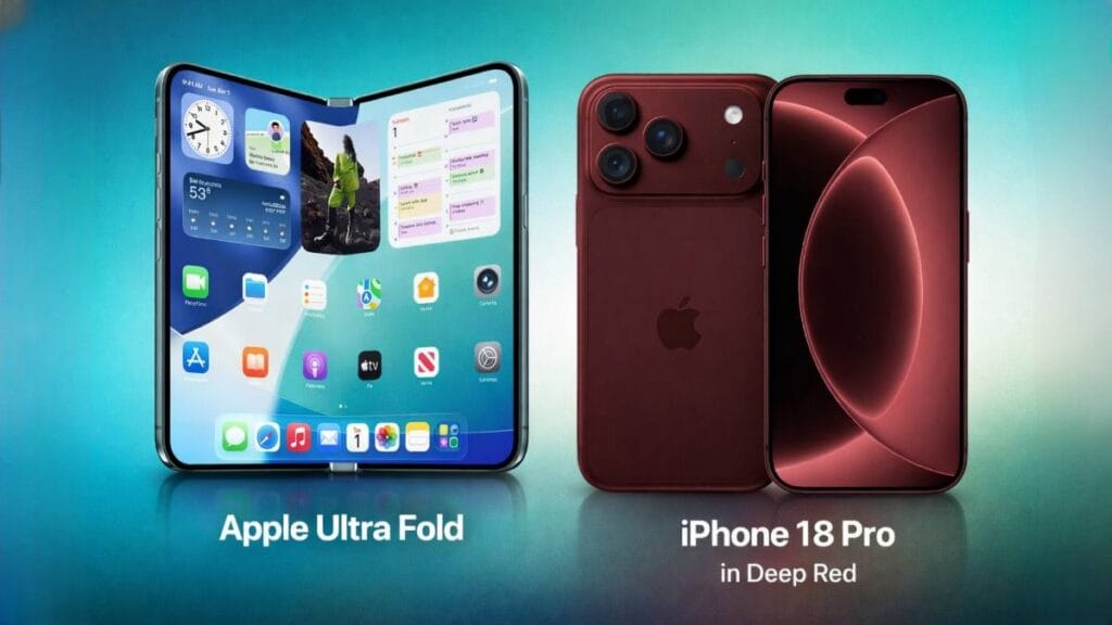 Deep Red iPhone 18 Pro