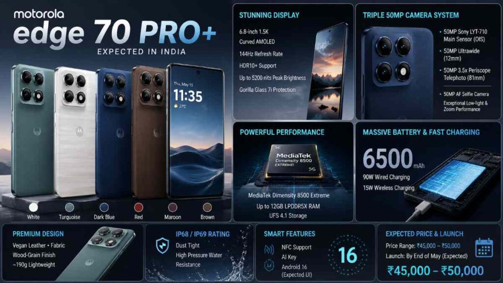 Motorola Edge 70 Pro+