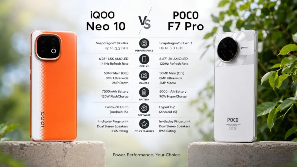 Poco F7 Pro vs iQOO Neo 10
