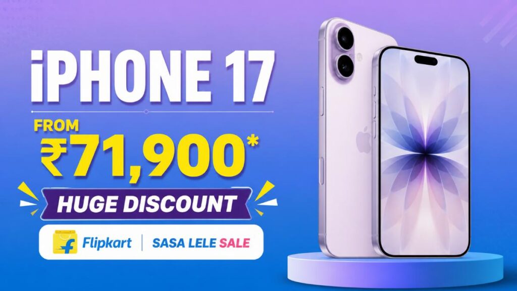 iPhone 17 Deals on Flipkart Sasa Lele Sale